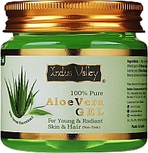 100% reines Aloe Vera Gel für Haut und Haar - Indus Valley Bio Organic Aloe Vera Gel — Bild N1
