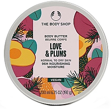 Düfte, Parfümerie und Kosmetik Körperbutter Pflaume - The Body Shop Love & Plums Body Butter