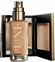 Düfte, Parfümerie und Kosmetik Gesichtspflegeset (Foundation 30ml + Gesichtspuder 10g) - Avon Luxe Porcelain 