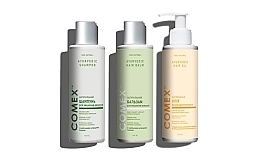 Düfte, Parfümerie und Kosmetik Haarpflegeset - Comex (Haarshampoo 150ml + Haarbalsam 150ml + Haaröl 150ml)