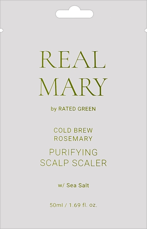 Reinigende Kopfhautmaske - Rated Green Real Mary Cold Brewed Rosemary Purifyng Scalp Scaler — Bild N1