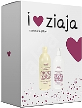 Set - Ziaja Cashmere Proteins Gift Set (shower/soap/500ml + body/lot/400ml) — Bild N1