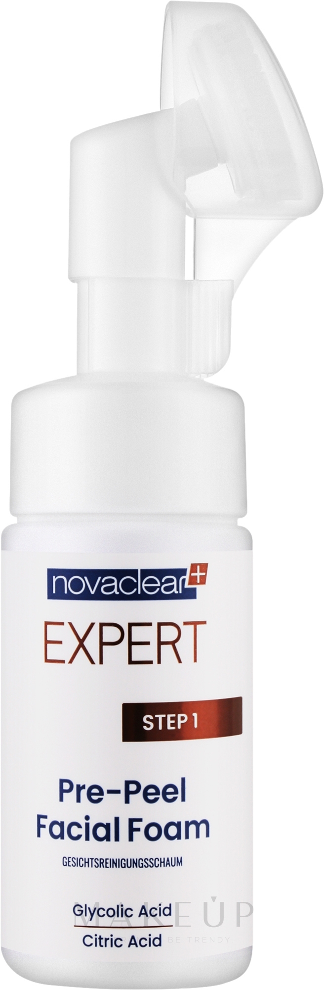 Gesichtswaschschaum - Novaclear Expert Step 1 Pre-Peel Facial Foam — Bild 100 ml