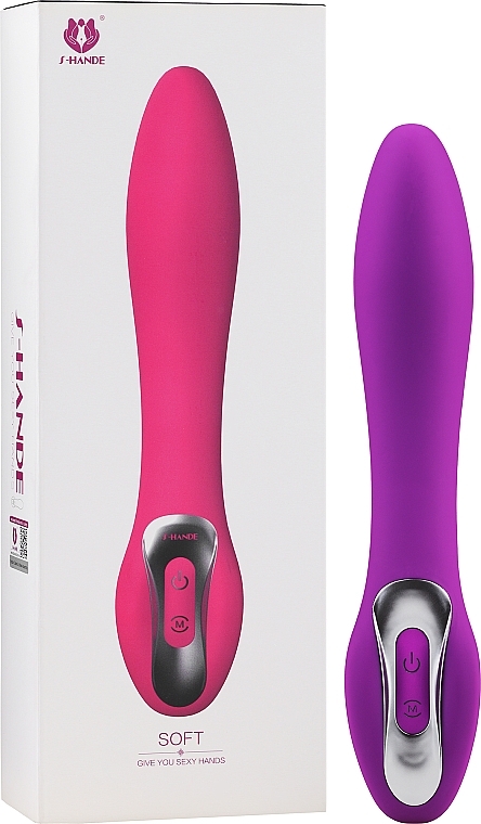 Vibrator mit 9 Vibrationsmodi violett - S-Hande Softs Violet — Bild N2