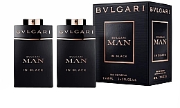 Düfte, Parfümerie und Kosmetik Bvlgari Man In Black - Duftset (Eau de Parfum 2x60ml)