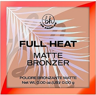 Bronzer für das Gesicht - BH Cosmetics Los Angeles Full Heat Matte Bronzer — Bild N1