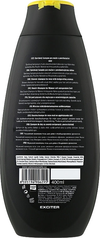 2in1 Shampoo-Duschgel für Männer Exciter - Lilien For Men Body & Hair Exciter Shower & Shampoo — Bild N2