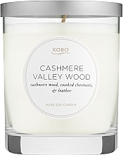 Düfte, Parfümerie und Kosmetik Kobo Cashmere Valley Wood - Duftkerze