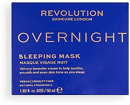 Beruhigende Nachtmaske - Revolution Skincare Overnight Soothing Sleeping Mask — Bild N2