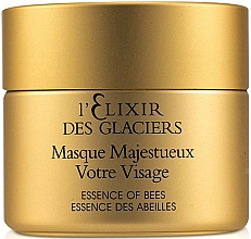 Düfte, Parfümerie und Kosmetik Regenerierende und pflegende Gesichtsmaske mit Bienenwachs und Honig - Valmont L'elixir Des Glaciers Masque Majestueux Votre Visage