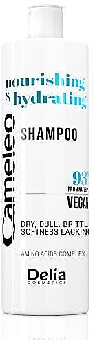 Shampoo für trockenes, glanzloses und sprödes Haar - Delia Cameleo Nourishing & Hydrating Shampoo — Bild N1