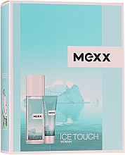 Düfte, Parfümerie und Kosmetik Mexx Ice Touch Woman - Duftset (Parfümiertes Körperspray 75ml + Duschgel 50ml)