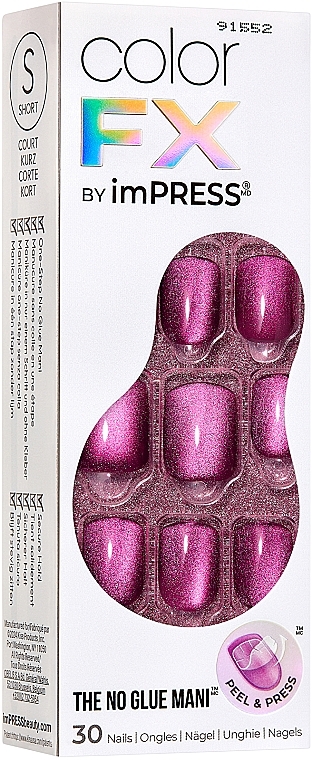 Künstliche Nägel 30 St. - Kiss imPress Color FX  — Bild N2