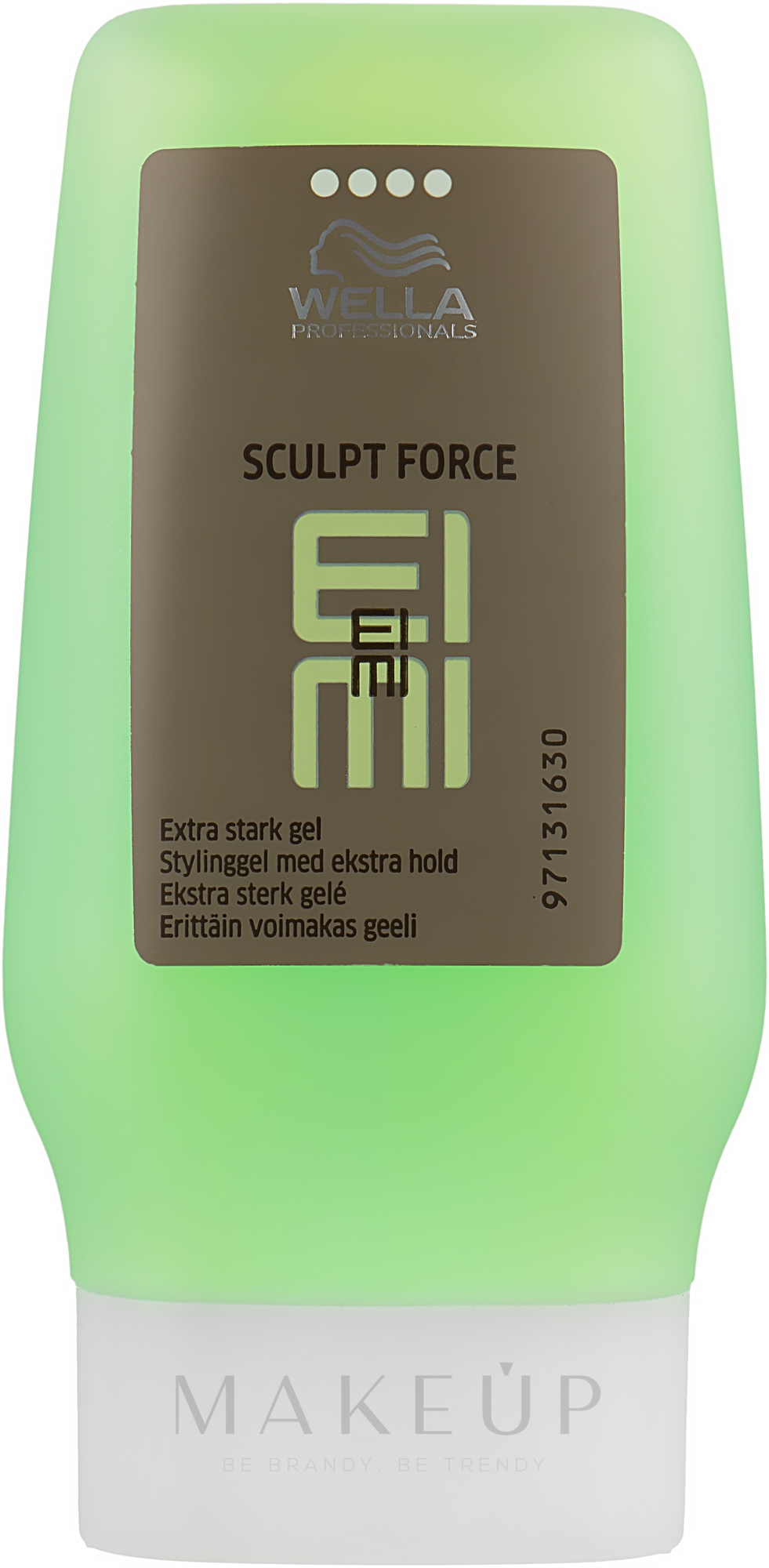 Haargel Extra starker Halt - Wella Professionals EIMI Sculpt Force Flubber Gel — Bild 125 ml