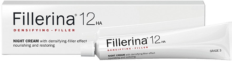 Gesichtslifting-Creme für die Nacht - Fillerina Densifying Filler Grade 3 — Bild N1