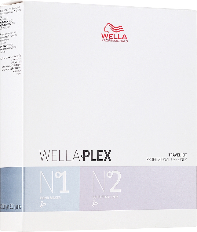 Haarpflegeset - Wella Professionals Wellaplex Travel Kit (Elixier 100ml + Elixier 2x 100ml) — Bild N1