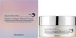 Beruhigende Anti-Falten Gesichtscreme mit marinem Kollagen - Marine Collagen Mineral Cream, Deoproce — Bild N2