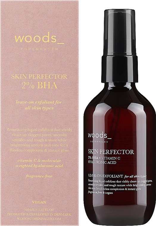 Exfolierendes Gesichtspeeling - Woods Copenhagen Skin Perfector 2% BHA — Bild N2