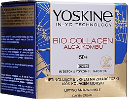 Düfte, Parfümerie und Kosmetik Tagescreme mit marinem Kollagen 50+ - Yoskine Bio Colagen Alga Kombu Day Cream 50+