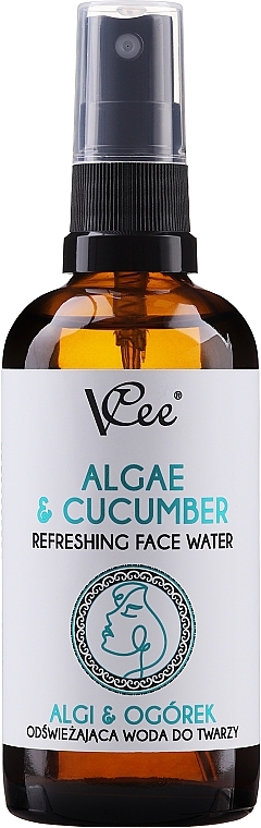 Gesichtswasser mit Algen und Gurke - VCee Algae & Cucumber Refreshing Face Water — Bild N1