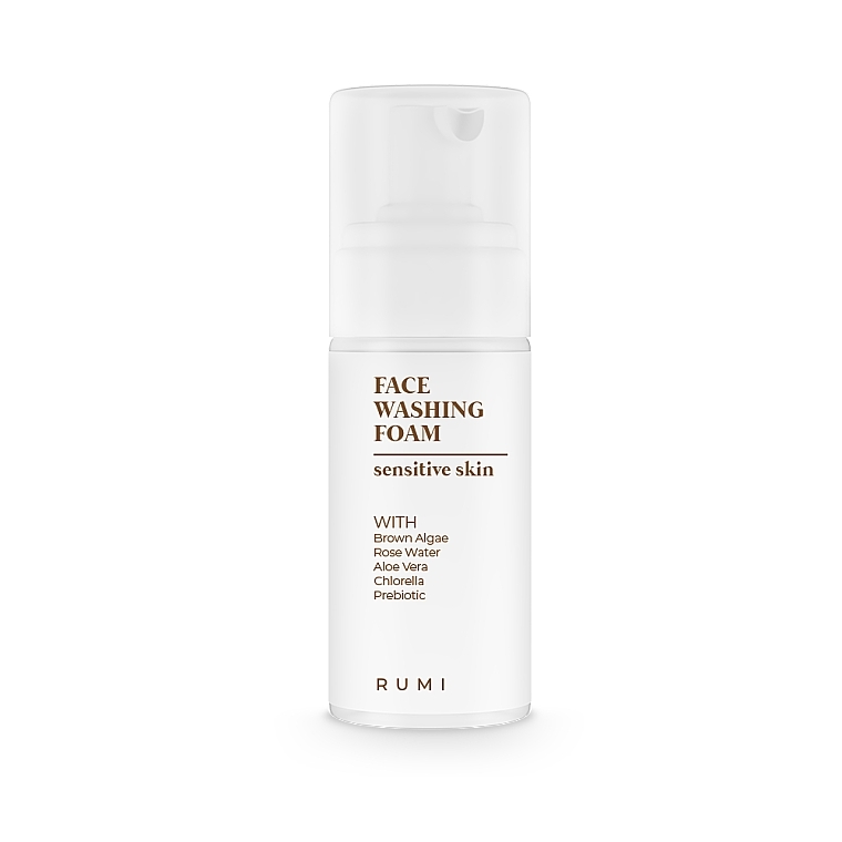 GESCHENK! Gesichtswaschschaum für empfindliche Haut  - Rumi Face Washing Foam Sensitiven Skin  — Bild N1