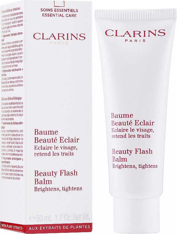 3in1 Aufhellender und straffender Gesichtsbalsam - Clarins Beauty Flash Balm — Bild N2