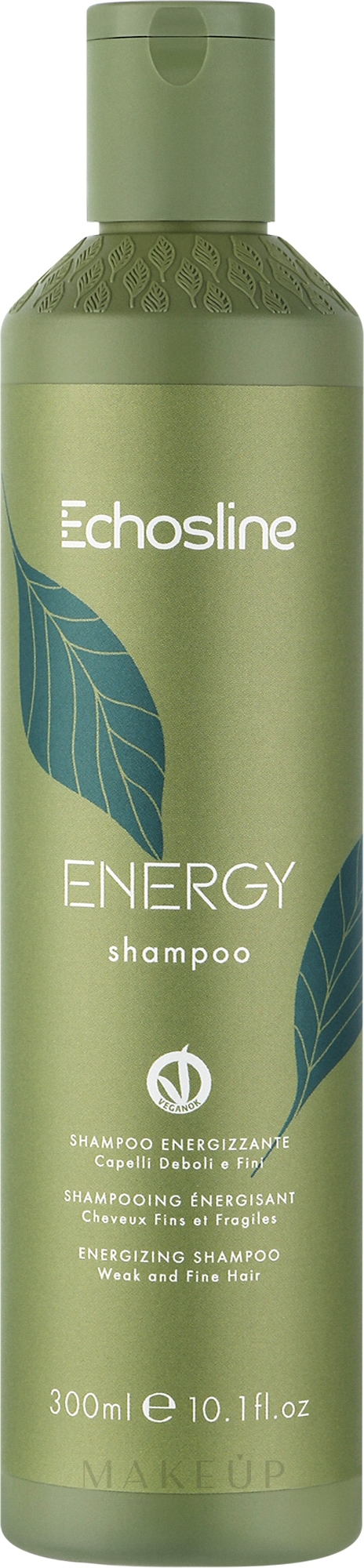 Haarshampoo - Echosline Energy Shampoo — Bild 300 ml