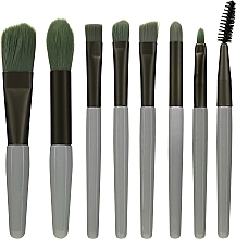 GESCHENK! Make-up-Pinsel-Set 8 St. hellblau - Lewer — Bild N2