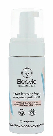 Reinigungsschaum für das Gesicht mit Extrakten aus grünem Tee und Kamille	 - Olive Spa Eleavie Face Cleansing Foam Green Tea & Chamomile Extract — Bild N1