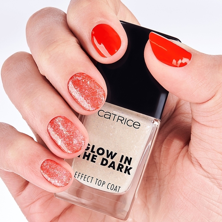 Nagelüberlack - Catrice Glow In The Dark Effect Top Coat  — Bild N5