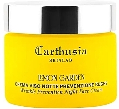 Anti-Falten-Gesichtscreme für die Nacht - Carthusia Skinlab Lemon Garden Wrinkle Prevention Night Face Cream — Bild N1