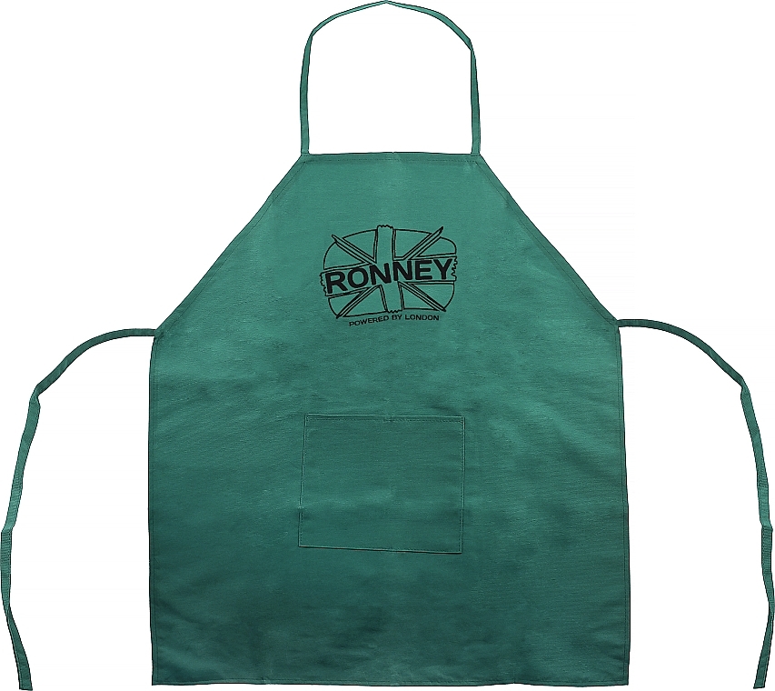 Friseurumhang dunkelgrün - Ronney Professional Hairdressing Apron Dark Green — Bild N1