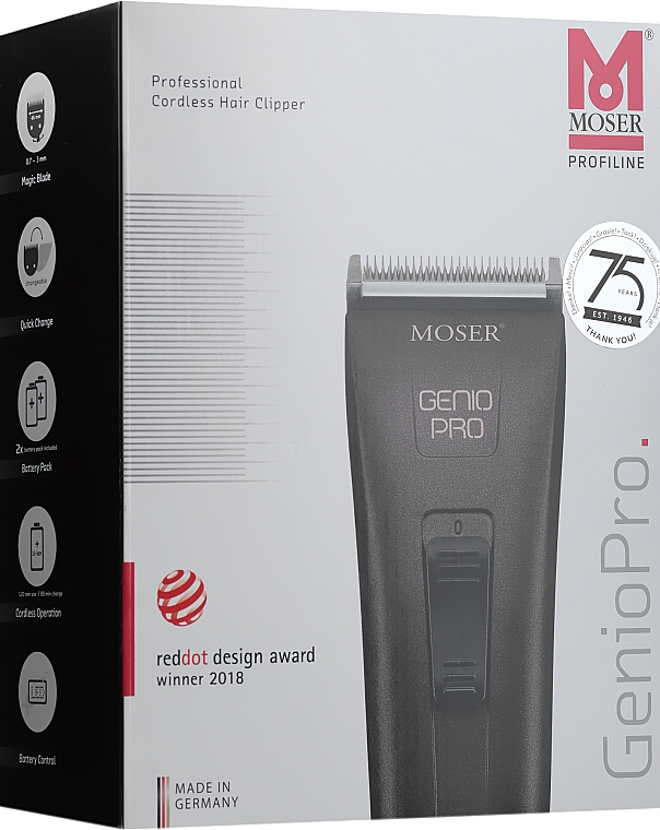 Haarschneider aus Metall - Moser Genio Pro Fading Edition — Bild N3