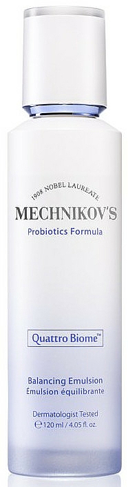 Ausgleichende Gesichtsemulsion mit Probiotika - Holika Holika Mechnikov's Probiotics Formula Balancing Emulsion — Bild N1