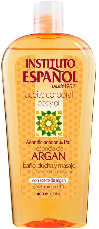 Bade-, Dusch- und Massageöl mit Arganöl - Instituto Espanol Argan Essence Body Oil — Bild N1