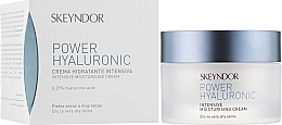 Intensiv feuchtigkeitsspendende Gesichtscreme mit Hyaluronsäure - Skeyndor Power Hyaluronic Intensive Moisturizing Cream — Bild N2