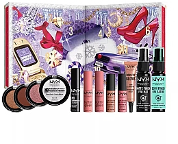Adventskalender-Set - NYX Professional Makeup Mrs. Claus 12 Day Advent Calendar  — Bild N2