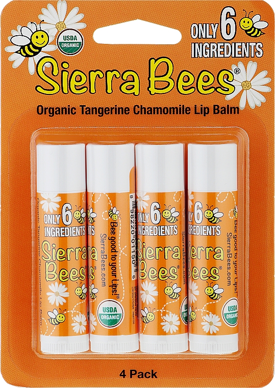 Lippenpflegeset - Sierra Bees (lip/balm/4x4,25g) — Bild N1
