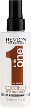 Spraymaske für trockenes und geschädigtes Haar mit Kokosduft - Revlon Professional Uniq One All in One Coconut Hair Treatment — Bild N8