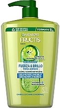 Stärkendes Shampoo für normales Haar mit Spender - Garnier Fructis Strength & Shine Shampoo — Bild N1