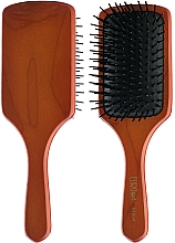 Massage-Haarbürste aus Holz 00590 Quadrat - Eurostil Paddle Brush — Bild N1