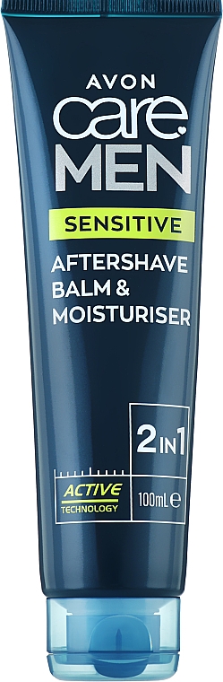 2in1After Shave Balsam & Feuchtigkeitspflege für empfindliche Haut - Avon Care Man After Shave Balm — Bild N1