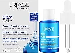 Stärkendes, schützendes und reparierendes Gesichtsserum mit Indischem Wassernabel, Hyaluronsäure und Vitamin B5 - Uriage Bariederm Cica-Daily Serum — Bild N2