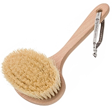 Trockenmassagebürste - Hydrea London Professional Spa Dry Body Wide Brush Cactus Bristle — Bild N1