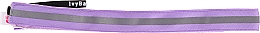 Haarband lila-silber - IvyBands Neon Lilac Reflective Hair Band — Bild N2