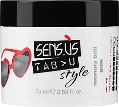 Haarpaste - Sensus Tabu Memory Brill Gum — Bild N1
