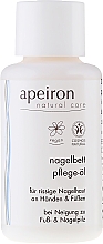 Düfte, Parfümerie und Kosmetik Pflegeöl für rissige Nagelhaut an Händen und Füßen - Apeiron Nail Bed Oil