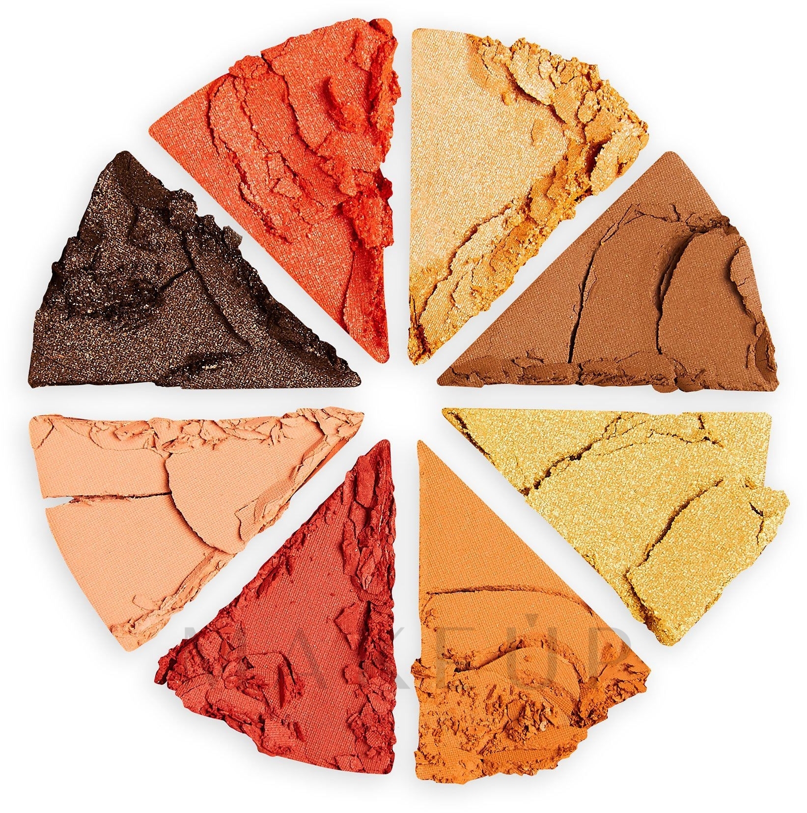 Lidschatten-Palette mit 8 Farben - I Heart Revolution Tasty Burger Eyeshadow Palette — Bild Grilled Cheesy