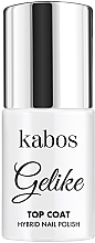 Düfte, Parfümerie und Kosmetik Hybrid-Nagelüberlack - Kabos Gelike Top Coat