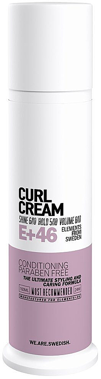 Creme für lockiges Haar - E+46 Curl Cream — Bild N1